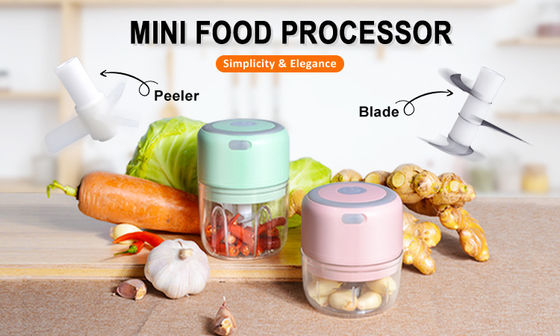 Nhà bếp Food Chopper Điện Mini USB sạc rau chế biến thực phẩm