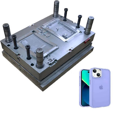 ECSON tùy chỉnh chính xác phun khuôn phổ biến thương mại thép sắt nhựa vỏ điện thoại di động khuôn cho phun mou